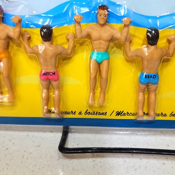 Drinking Buddies Drink Markers Set of 6 New in package. - Picture 3 of 7